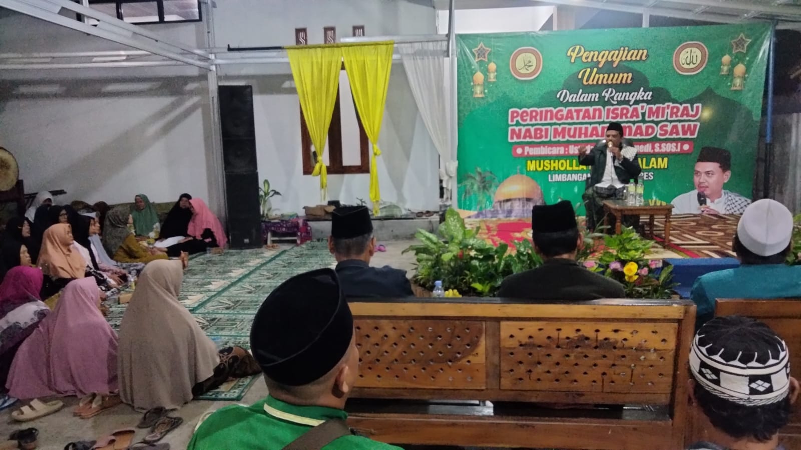 Hindari Bencana, Masyarakat Jamaah Musalla Darussalam Limbangan Wetan Diajak Tingkatkan Ibadah