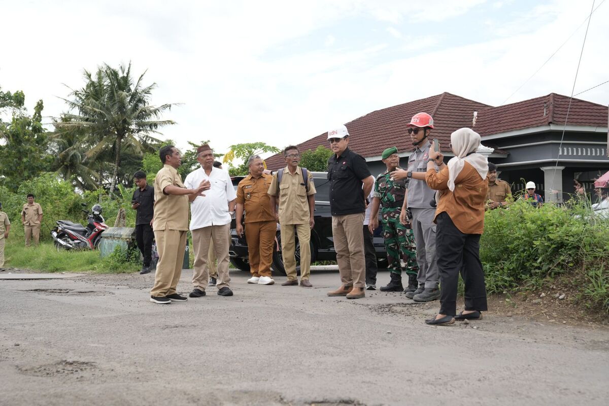 Sleman Percepat Perbaikan Jalan Rusak di Banyurejo