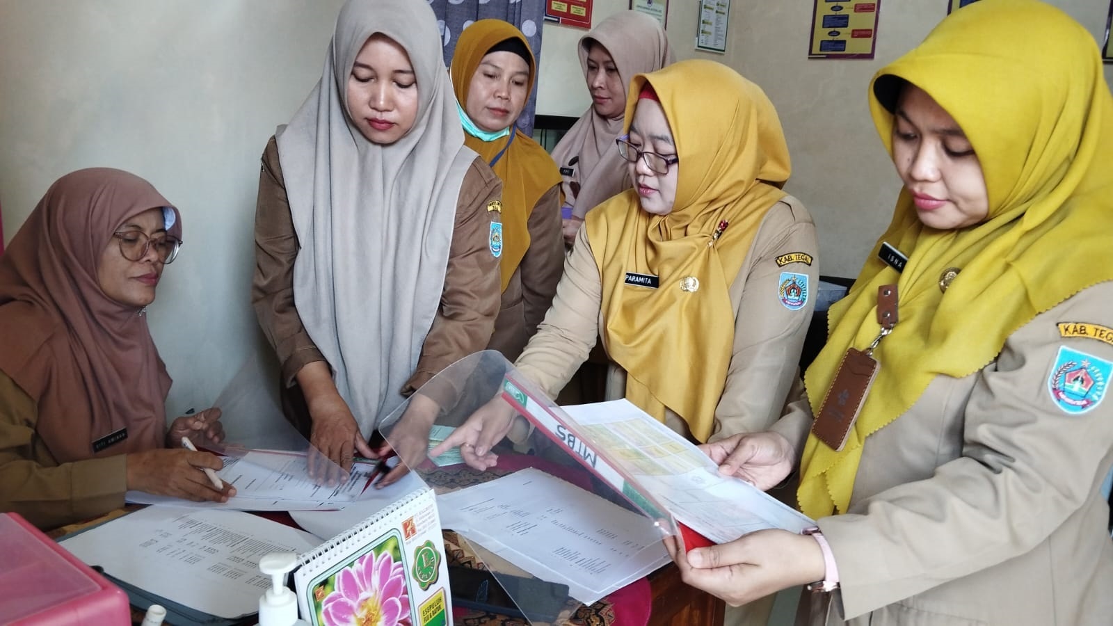 Dinkes Kabupaten Tegal Lakukan Visitasi Praktik Mandiri Bidan di Wilayah Lebaksiu 