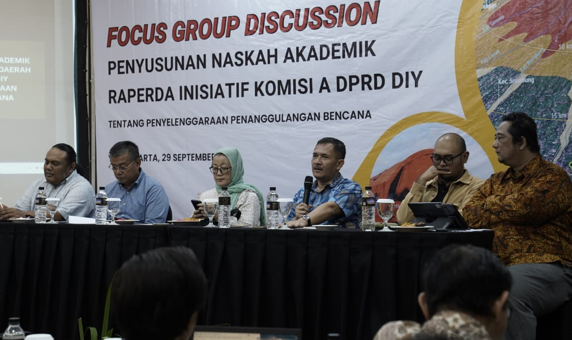 Raperda Penanggulangan Bencana Direvisi, DPRD DIY Tekankan Perlindungan Pasca Pandemi