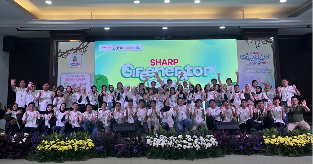 Genap 10 Tahun Sharp Greenerator Gerakkan Generasi Peduli Bumi Ciptakan Aksi Hijau Berkelanjutan