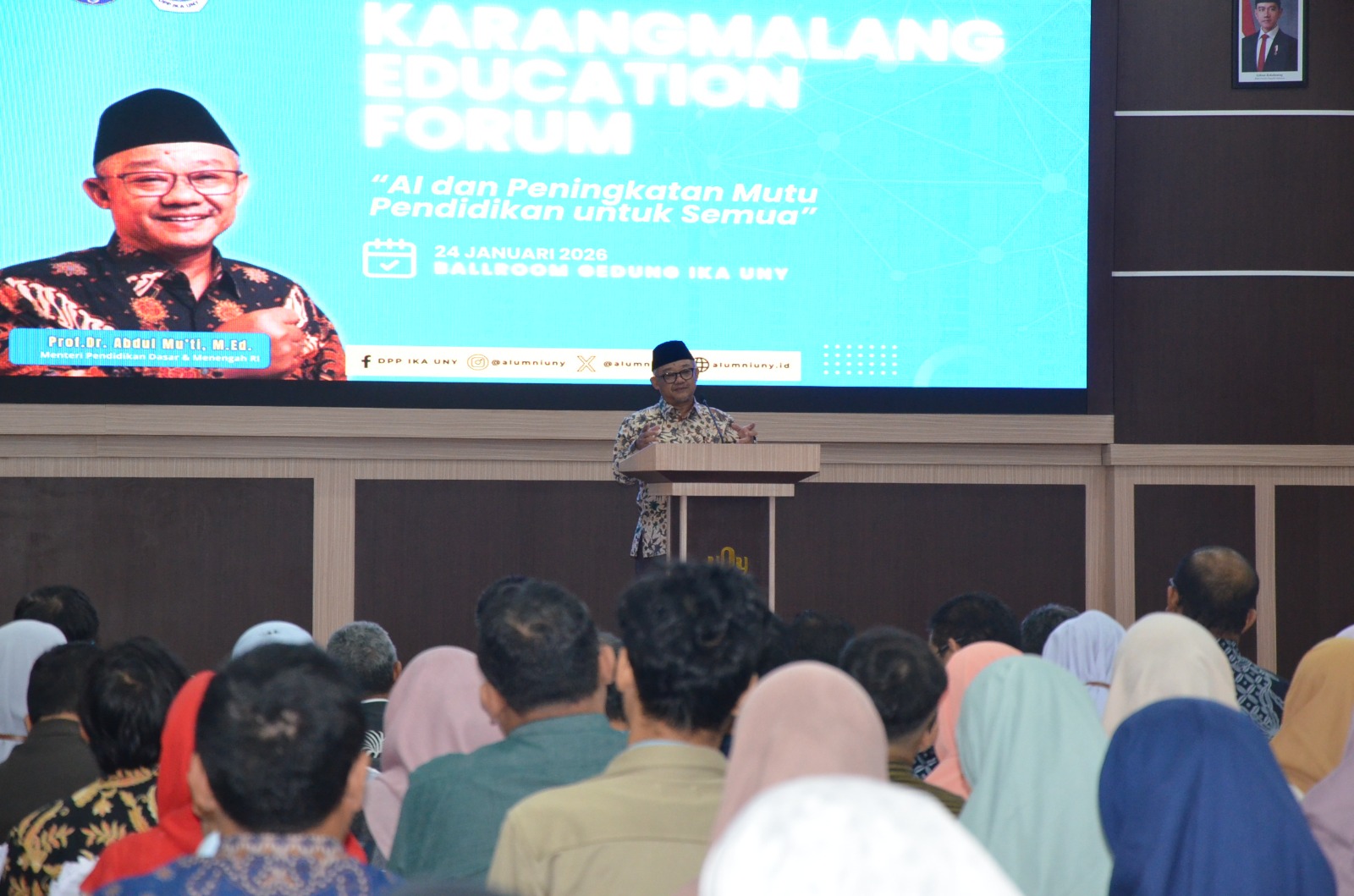 Karangmalang Education Forum Soroti Peran AI untuk Tingkatkan Mutu Pendidikan