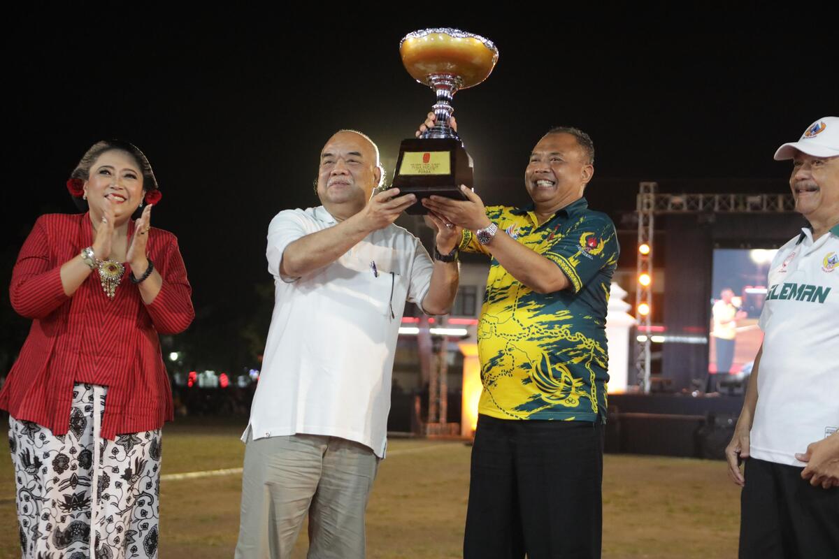 Sleman Quattrick Juara Umum Porda DIY XVII, Harda: Prestasi Milik Seluruh Warga
