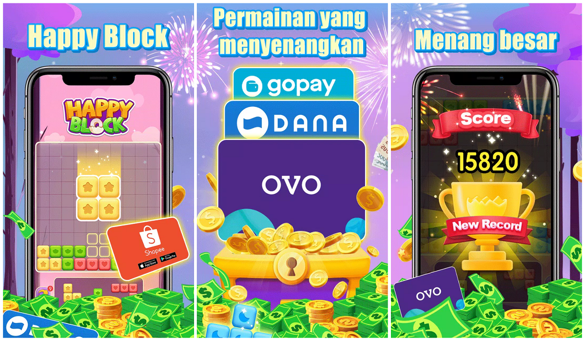 Selesaikan Misi untuk Dapatkan Rp100 Ribu Per Hari, Simak Cara Main Aplikasi Penghasil Cuan Happy Block