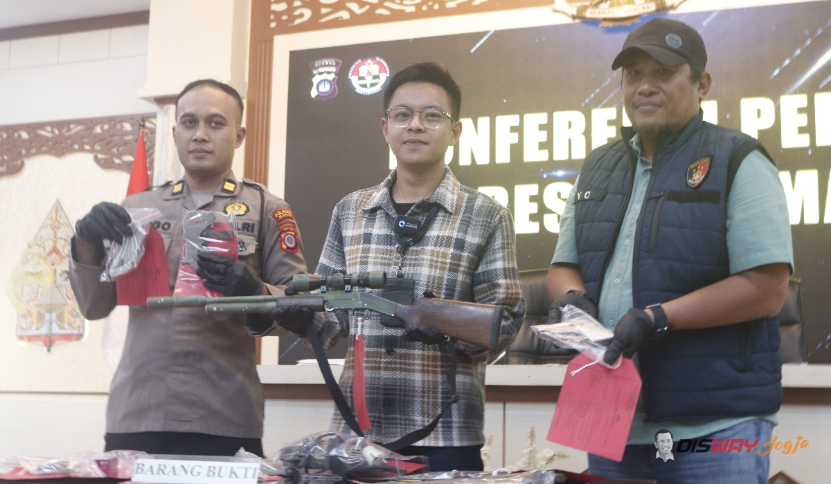 Dua Pria di Sleman Jadi Tersangka Kasus Senjata Api Rakitan, Pistol Pesanan Disebut Dibayar Rp1,5 Juta