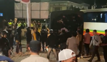 Terjadi Keributan di Sleman, Bus Suporter Sempat Diamankan di Polsek Gamping
