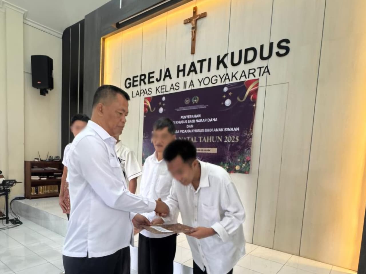 Rayakan Natal di Lapas, 38 WBP Yogyakarta Terima Remisi