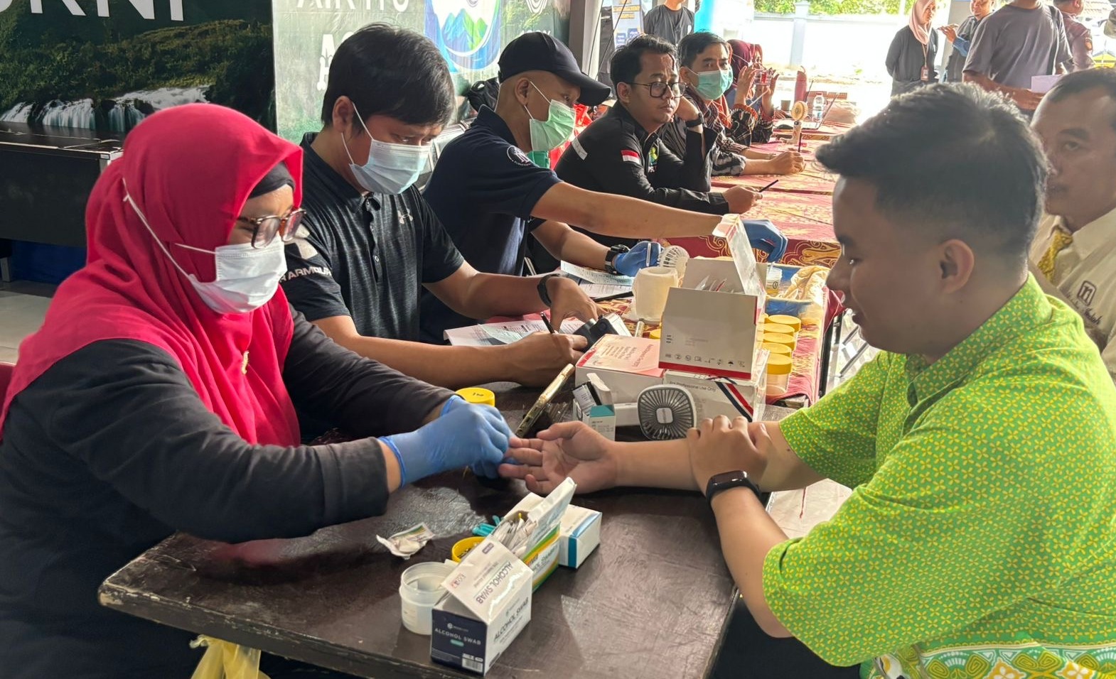 Meski Banyak Temuan Tensi Darah Tinggi, Puluhan Pengemudi Bus Dinyatakan Laik Berkendara