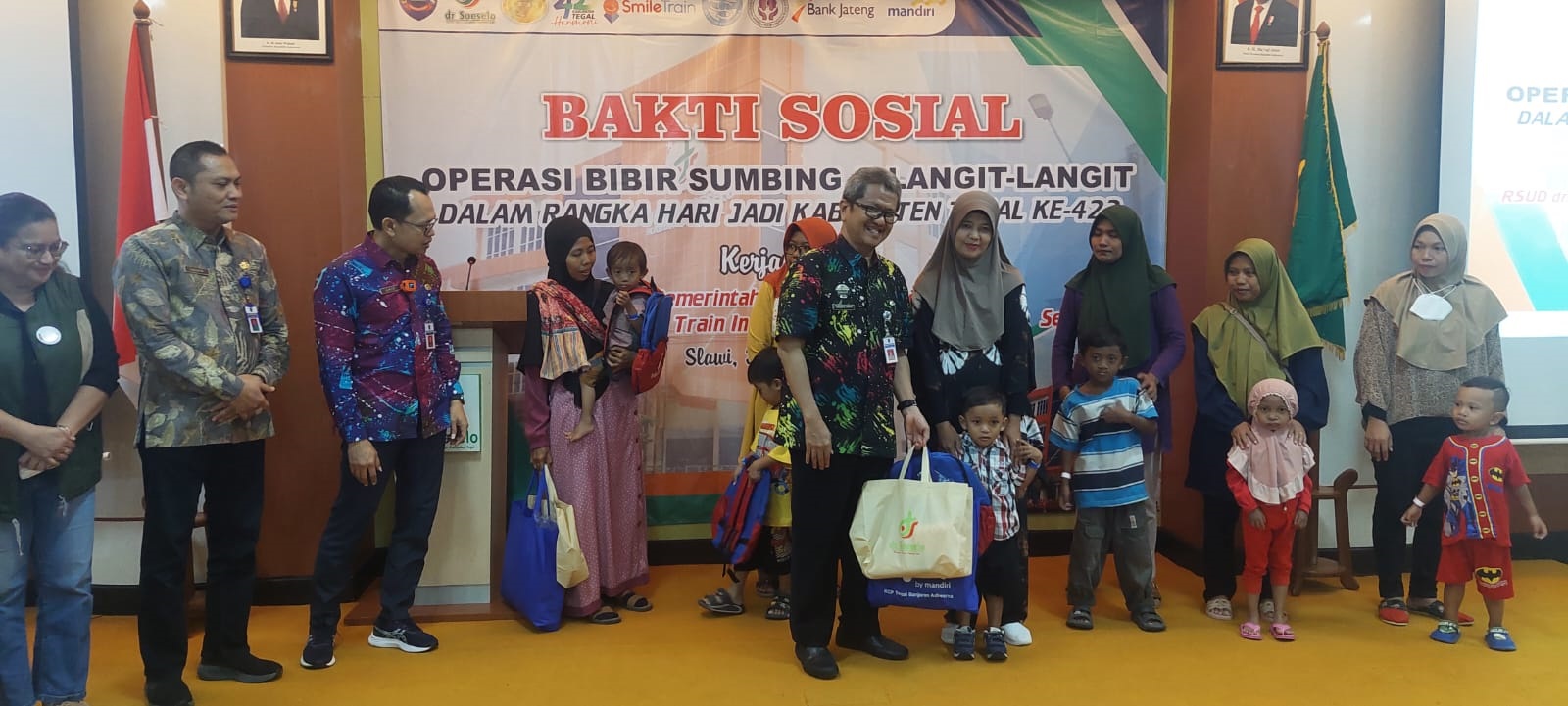 RSUD dr Soeselo Kabupaten Tegal Gelar Operasi Bibir Sumbing Gratis