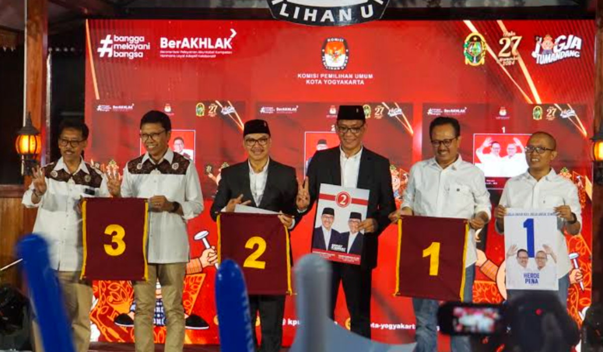 Yogyakarta Punya 3 Paslon Wali Kota, Intip Visi Misi dan Program Terbaik Mereka Disini