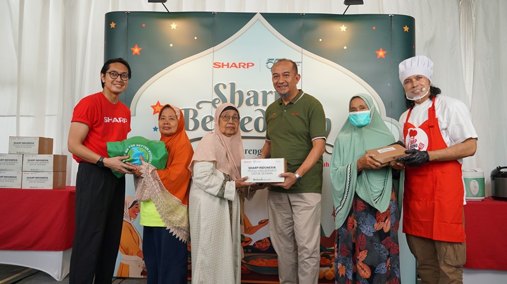 Sharp Bersedekah 2025 Usung Tema Masak Bareng #DenganHati, Ajak Masyarakat Berbagi Kebaikan di Bulan Ramadan