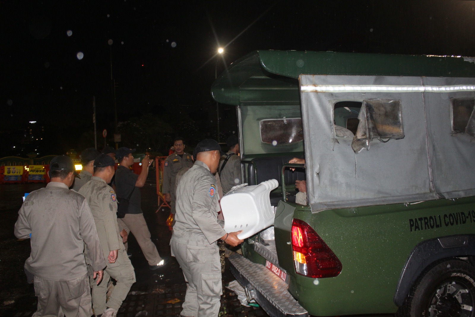  Street Coffee di Jembatan Kewek Ditertibkan, Satpol PP Sita 14 Peralatan