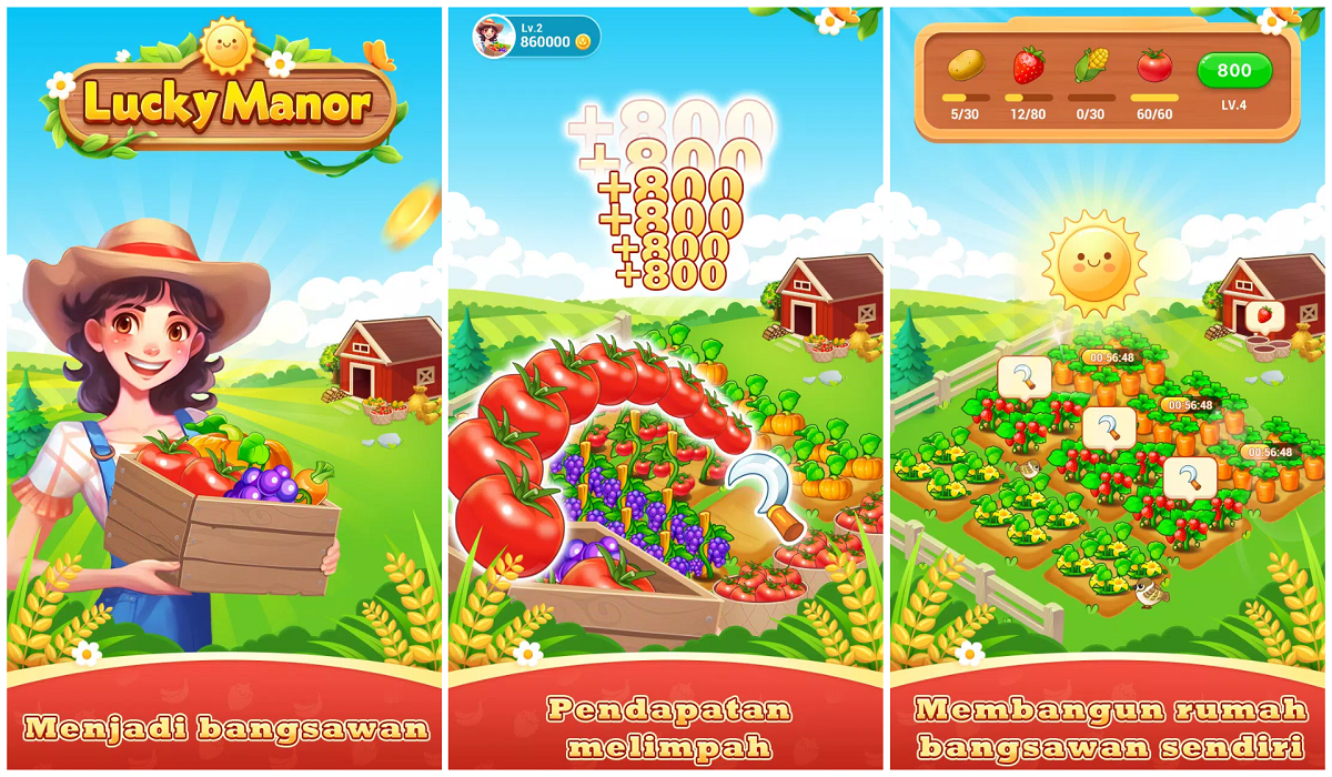 Dapat Cuan Gratis Mulai Rp10 Ribu di Aplikasi Penghasil Saldo Lucky Manor 2025, Cek Cara Mainnya Disini!