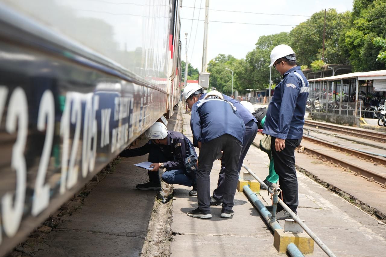  Optimalkan Angkutan Lebaran, KAI Daop 6 Yogyakarta Gelar Rampcheck di 16 Stasiun