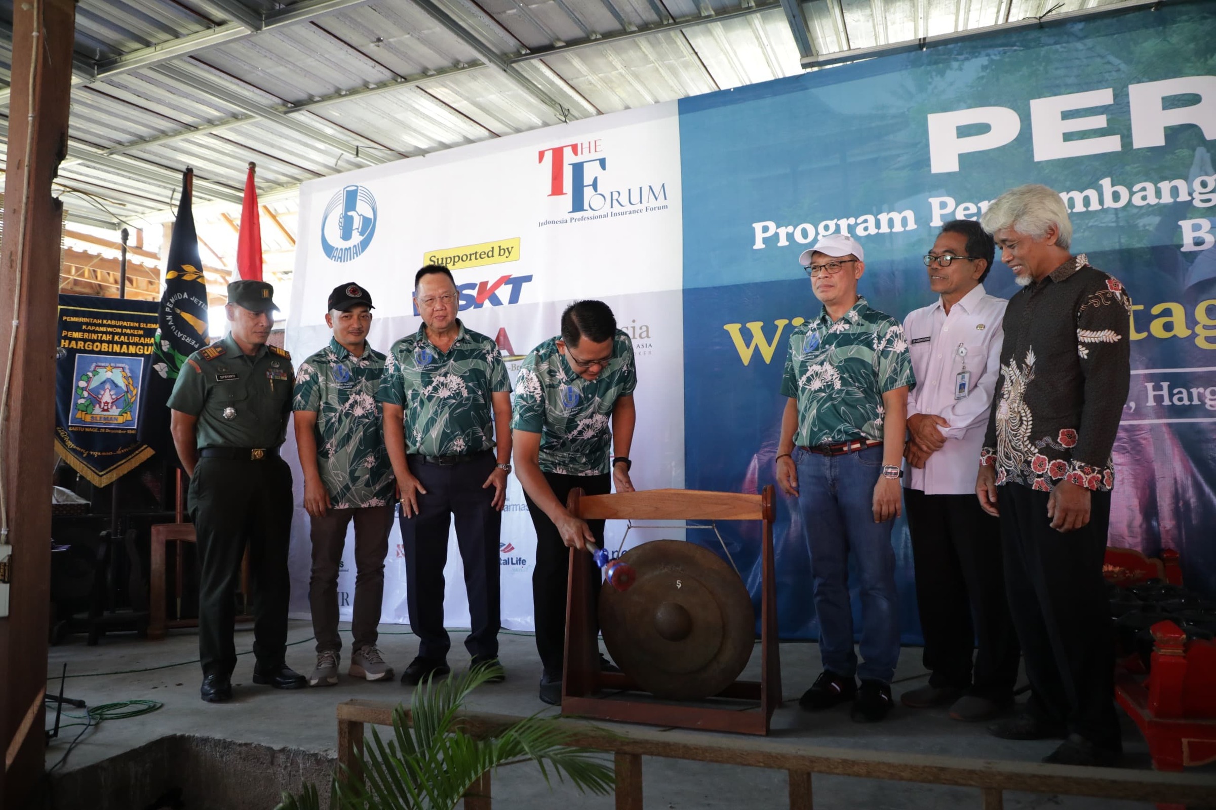 Tracking Sungai Pelang Sleman Diresmikan, Wakil Bupati Dukung Ekowisata Komunitas