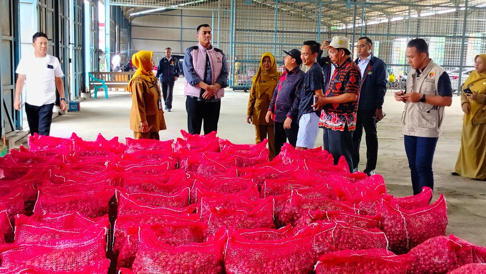 Harga Bawang Masih Mahal, Satgas Pangan Mabes Polri Cek Pasokan di Kabupaten Brebes