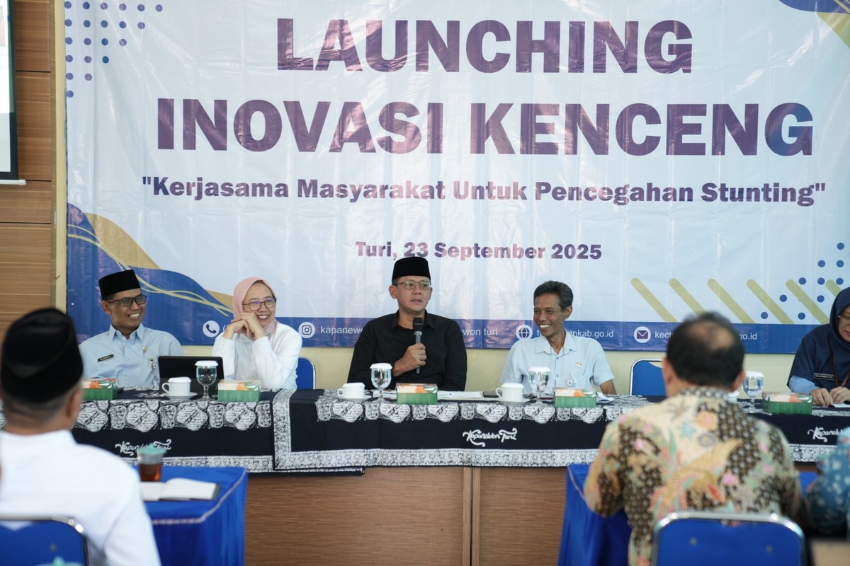 Wabup Sleman Luncurkan Inovasi “Kenceng” di Turi, Strategi Baru Tekan Stunting Menuju Generasi Sehat 