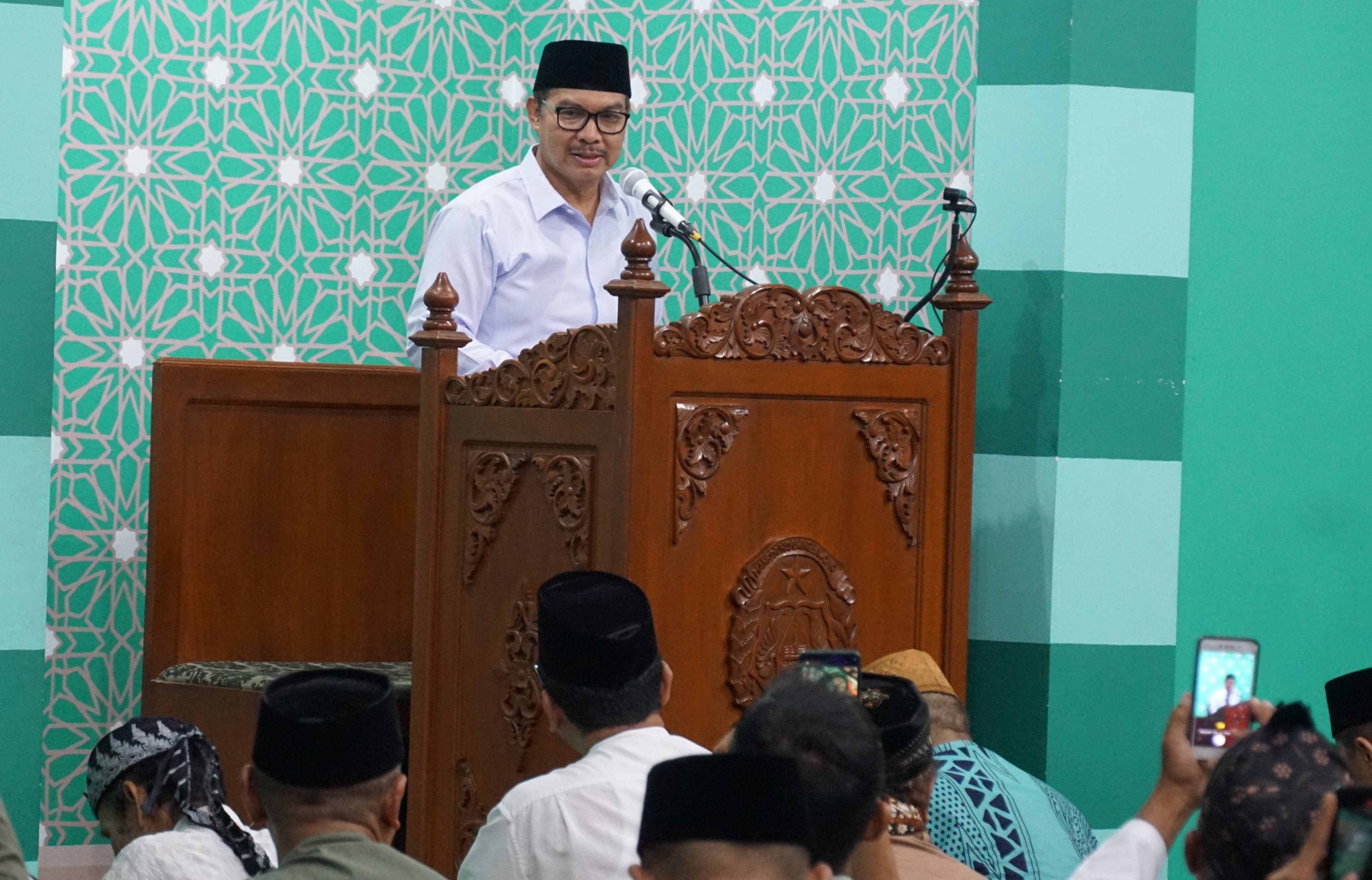 Pemkot Yogyakarta Lakukan Safari Tarawih di Masjid Pangeran Diponegoro Balai Kota 