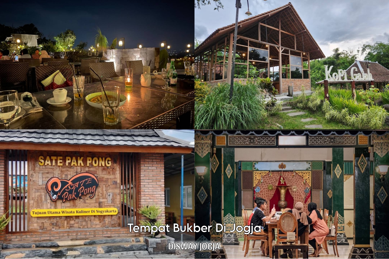 Intip Tempat Wisata Terbaru 2024 Untuk Buka Puasa Bersama Ala Keraton Jogja, Instagramable dan Romantis