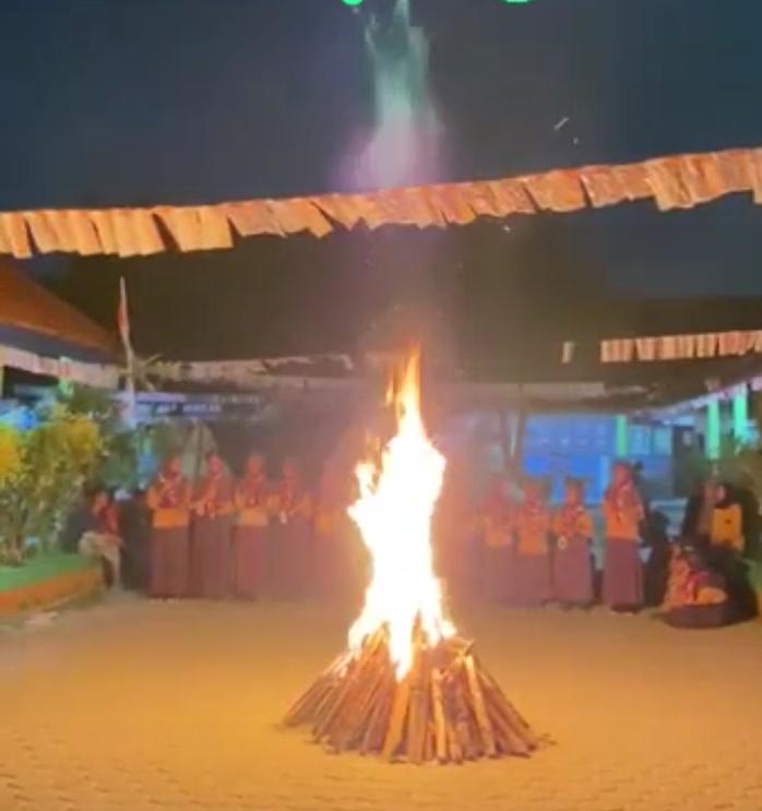 Tegal Geger, Beredar Video Penampakan Hantu Saat Kemah Pramuka