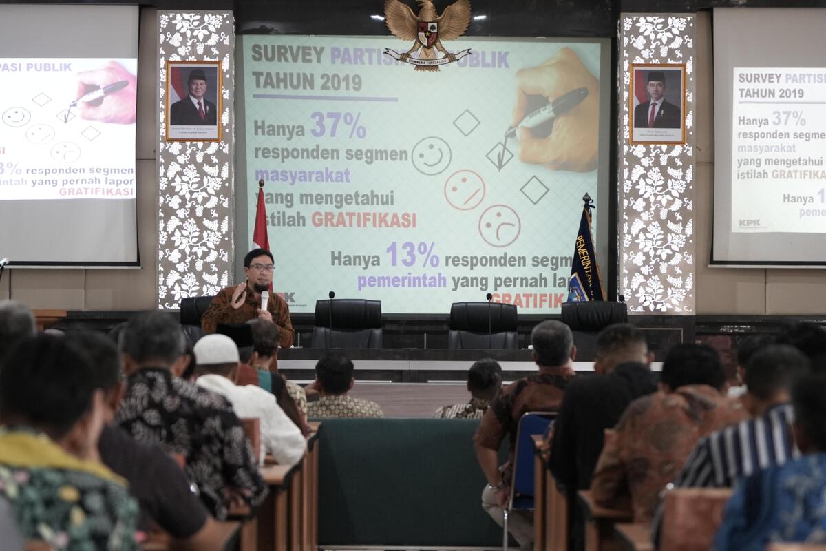 KPK Wajibkan Pejabat Sleman Lapor Gratifikasi 30 Hari, Risiko Suap Jadi Sorotan