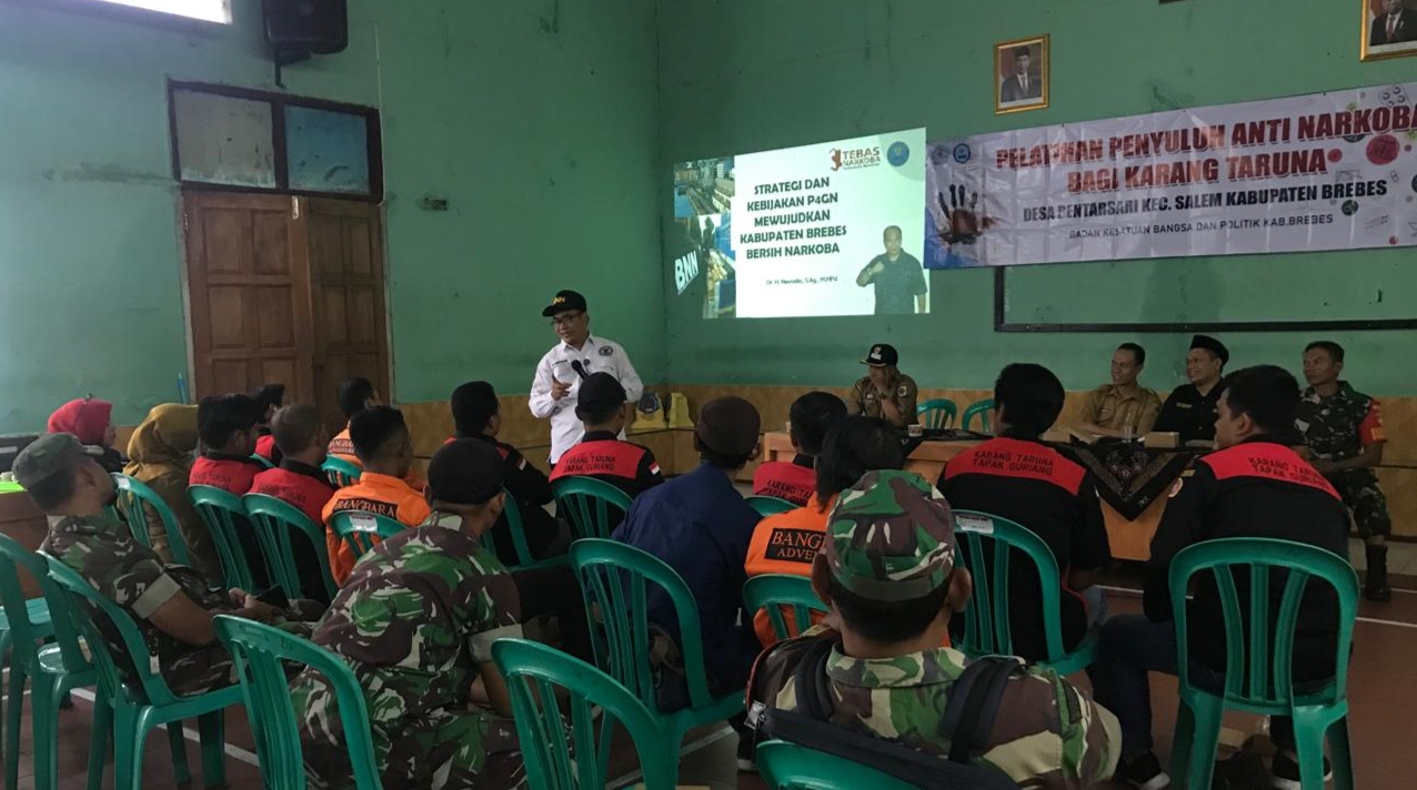 Marak Warung Aceh dan Penyalahgunaan Narkoba, Karang Taruna Brebes Digembleng P4GN