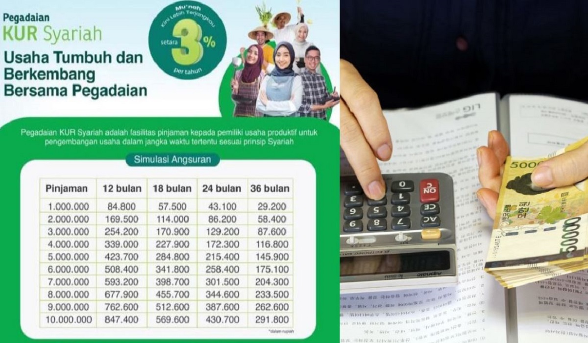 Cara Mudah Ajukan Pinjaman di KUR Pegadaian Syariah, Cepat Cair dan Limit hingga Rp10 Juta Rupiah