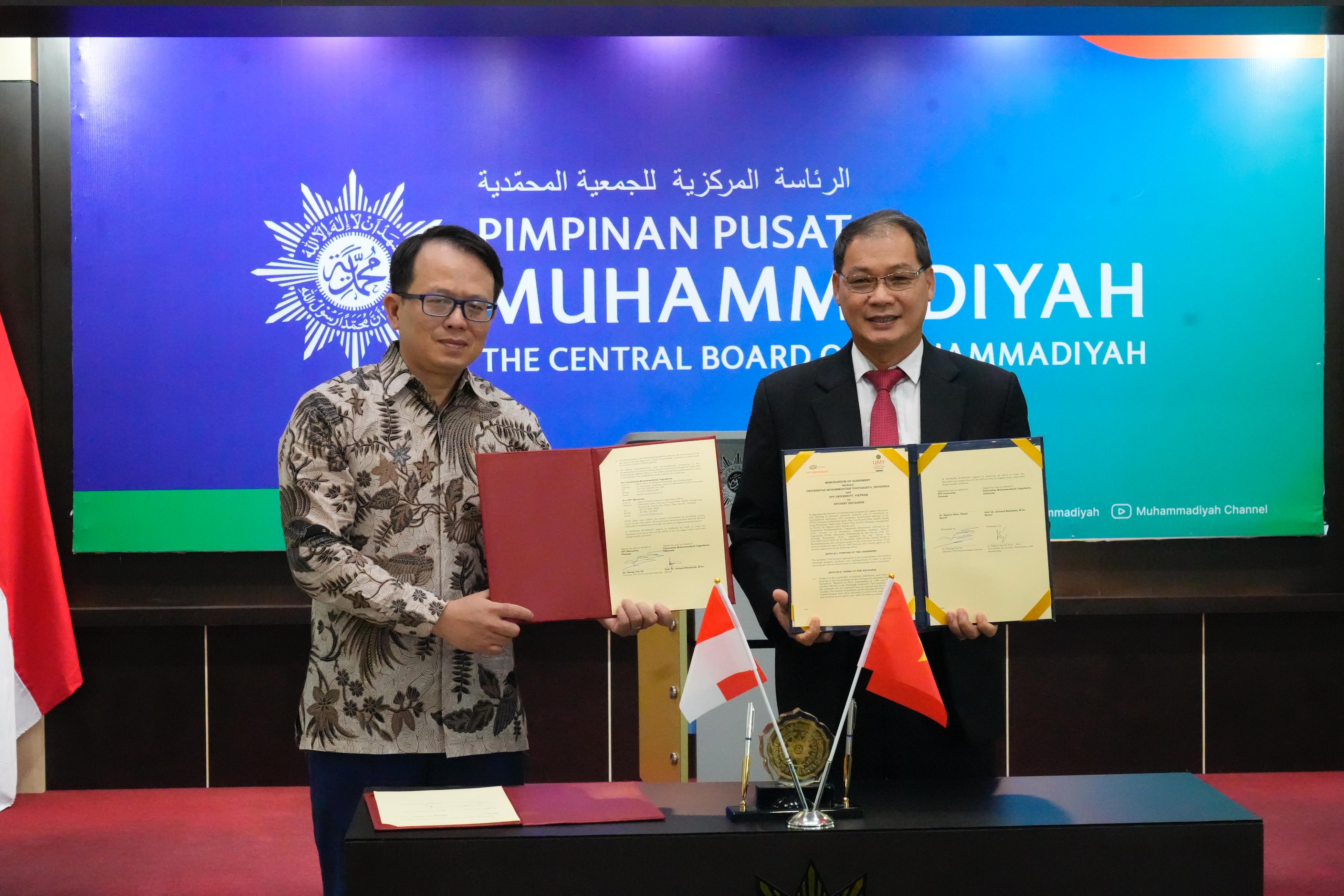 UMY dan FPT University Vietnam Perkuat Kerja Sama Teknologi dan Pendidikan Bidang AI