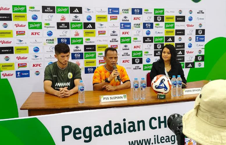 Tiga Pemain Absen, PSS Sleman Tetap Siap Tempur Hadapi Persiku Kudus