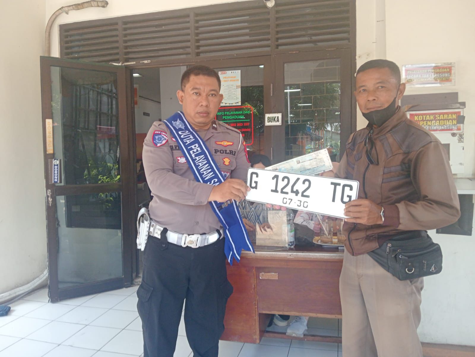 Tingkatkan Kepercayaan Masyarakat, Polantas Brebes Wujudkan Pelayanan Humanis Samsat