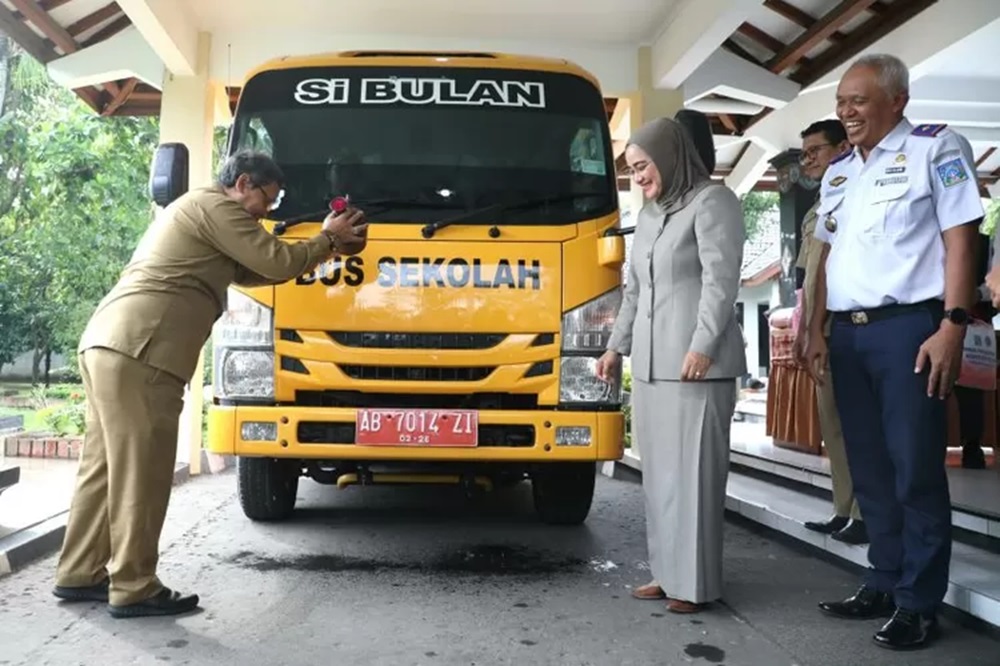 Pemkab Sleman Luncurkan Layanan Bus Sekolah Gratis Si Bulan, Ini Jalur dan Jam Keberangkatannya