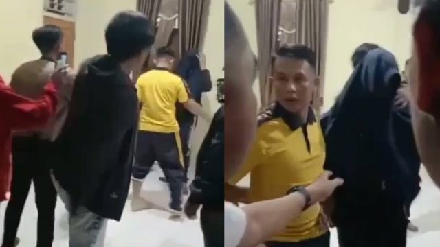 Lihat, Oknum Polisi di Lampung Ini Selingkuhi Istri Perwira Polisi, Videonya Viral
