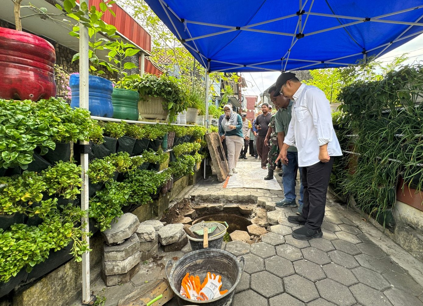 Biopori Jumbo Jogja Hasilkan Ratusan Kilogram Kompos dari Sampah Organik
