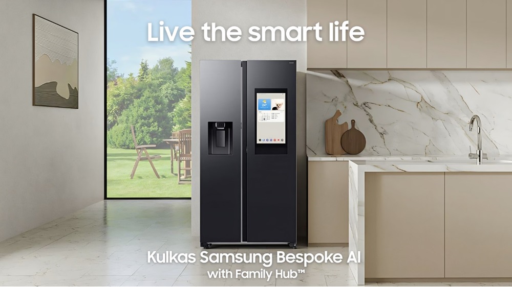 Kulkas Samsung Bespoke AI, dari Pendingin ke Pusat Kendali