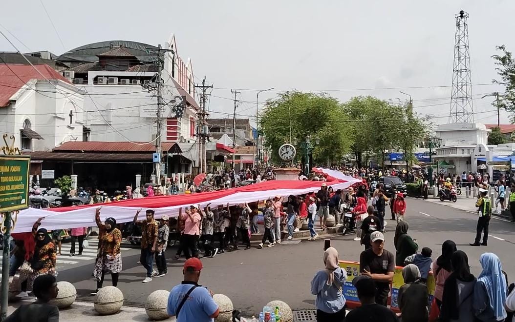 Ribuan Orang Meriahkan Kirab Merah Putih di Malioboro, Serukan 16 November sebagai Hari Toleransi Nasional
