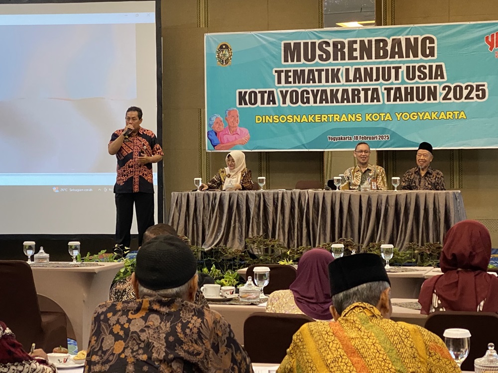 Pemkot Yogyakarta Gelar Musrenbang Tematik Jaring Aspirasi, Wujudkan Lansia Tangguh