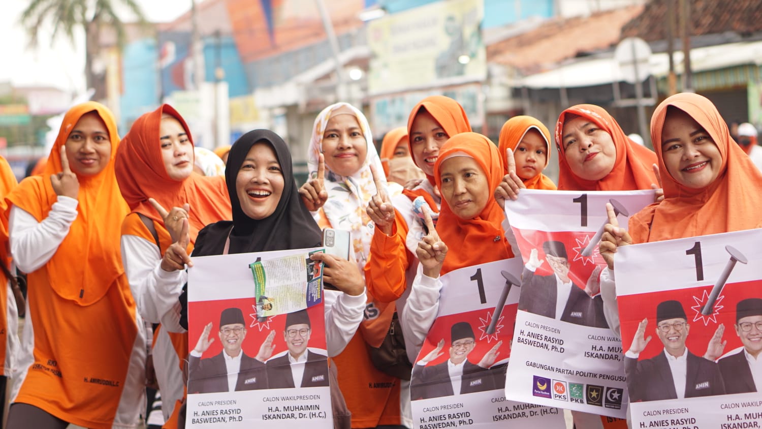 Kampanye Pamungkas, PKS Sapa Warga Kota Tegal Lewat Flashmob