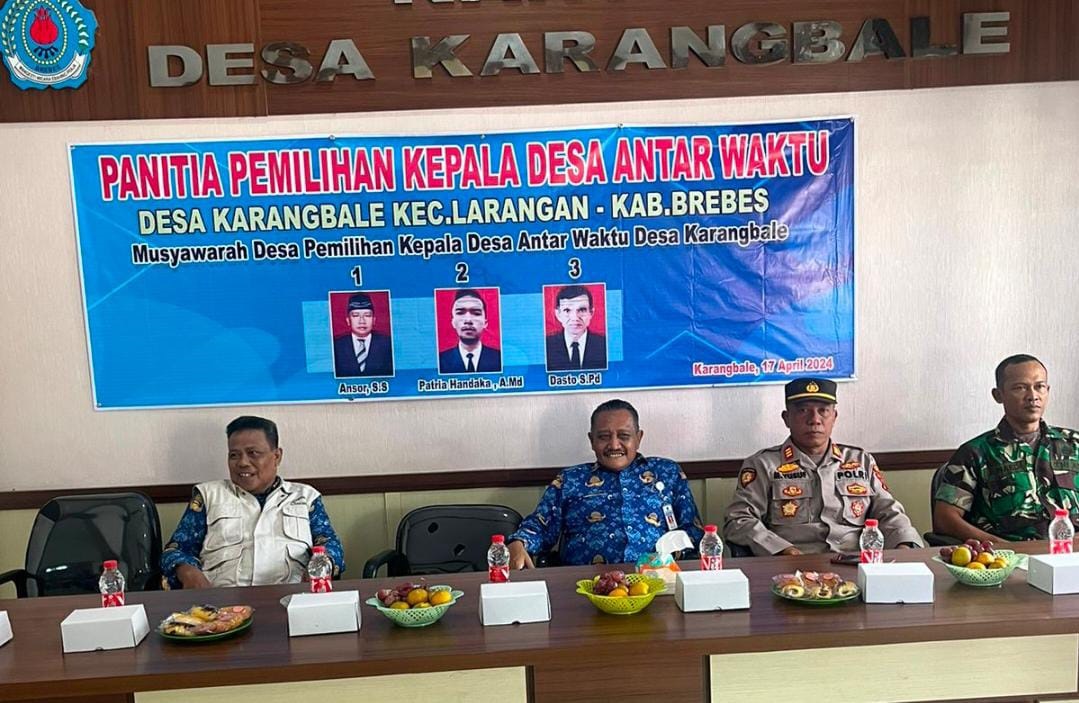 Kades Mundur, Desa Karangbale Gelar Pilkades PAW