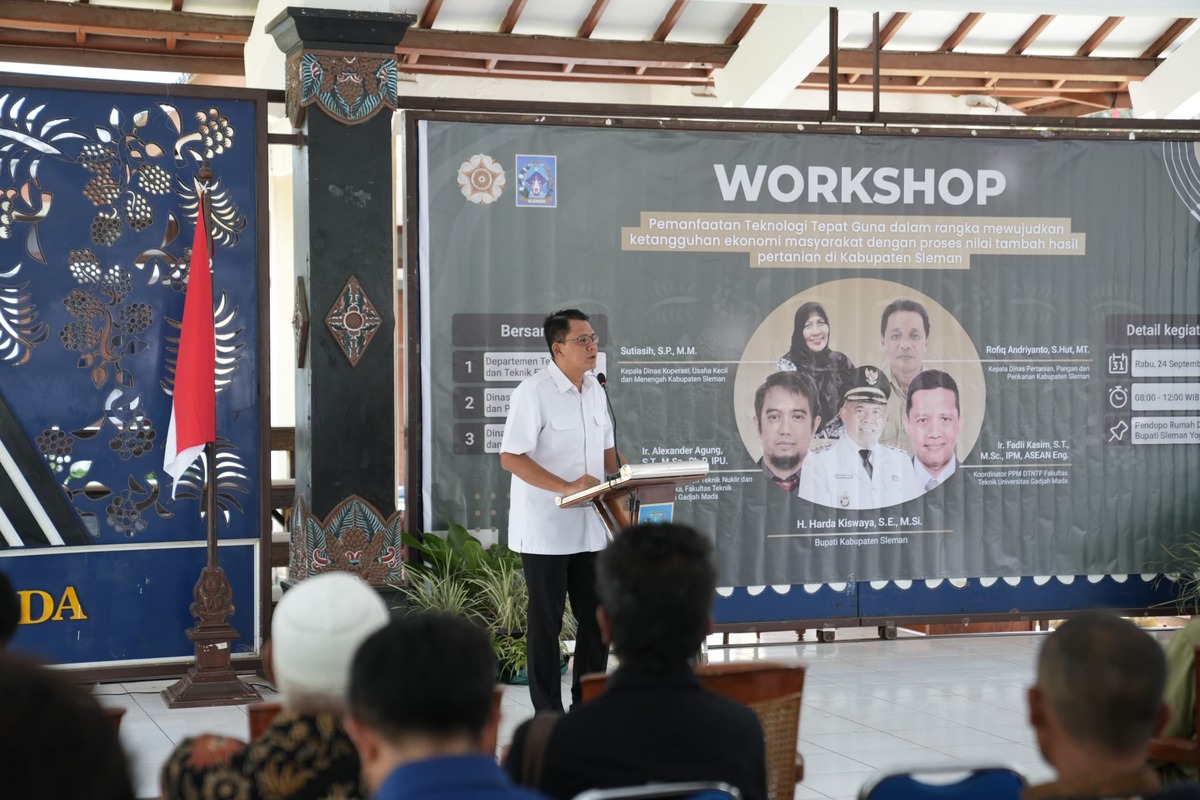 Sleman Gandeng UGM Hadirkan Teknologi Tepat Guna untuk Perkuat Ekonomi Petani