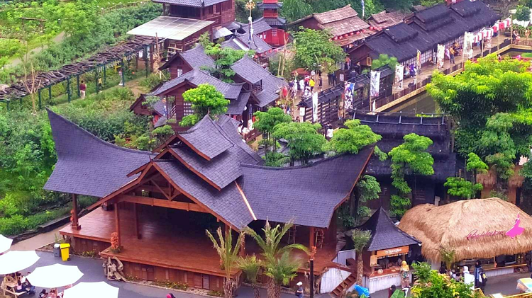 Miniatur Dunia The Great Asia Africa di Lembang Menjelang Lebaran 2026