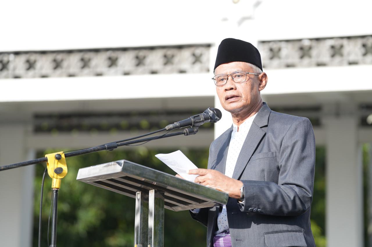 Khutbah Idulfitri di Bantul, Haedar Nashir Ingatkan Bahaya Korupsi dan Konflik Sosial