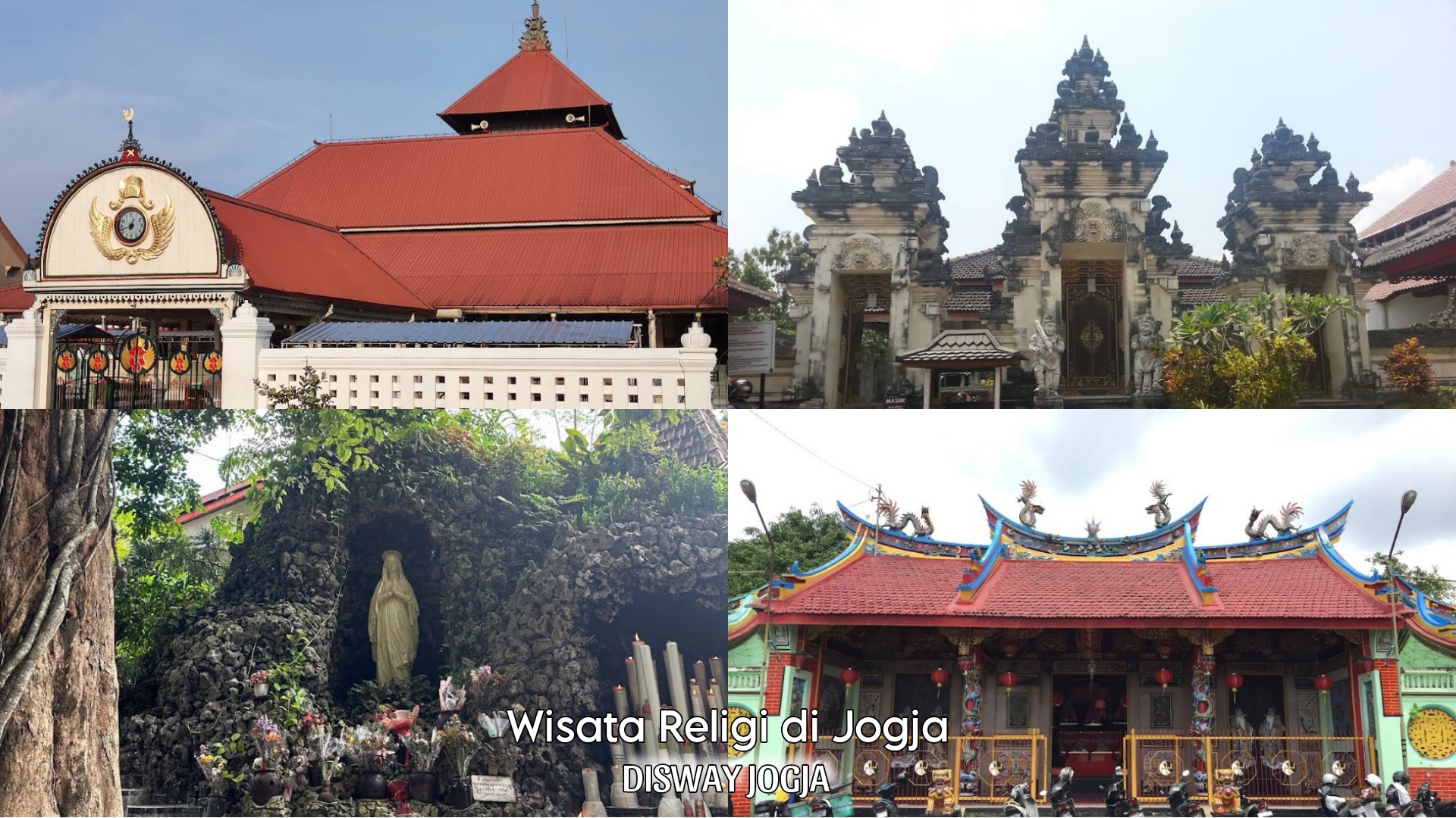 Mencari Ketenangan Batin? Yuk Berkunjung ke Tempat Wisata Terbaru 2024 Religi di Jogja, Ada Masjid Hingga Pura