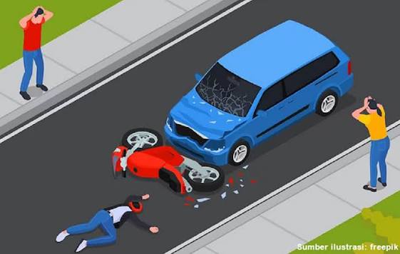 Innalillahi!! Ibu Rumah Tangga Tewas Tertabrak Bus Trans Jogja di Simpang Tiga Adisucipto Sleman