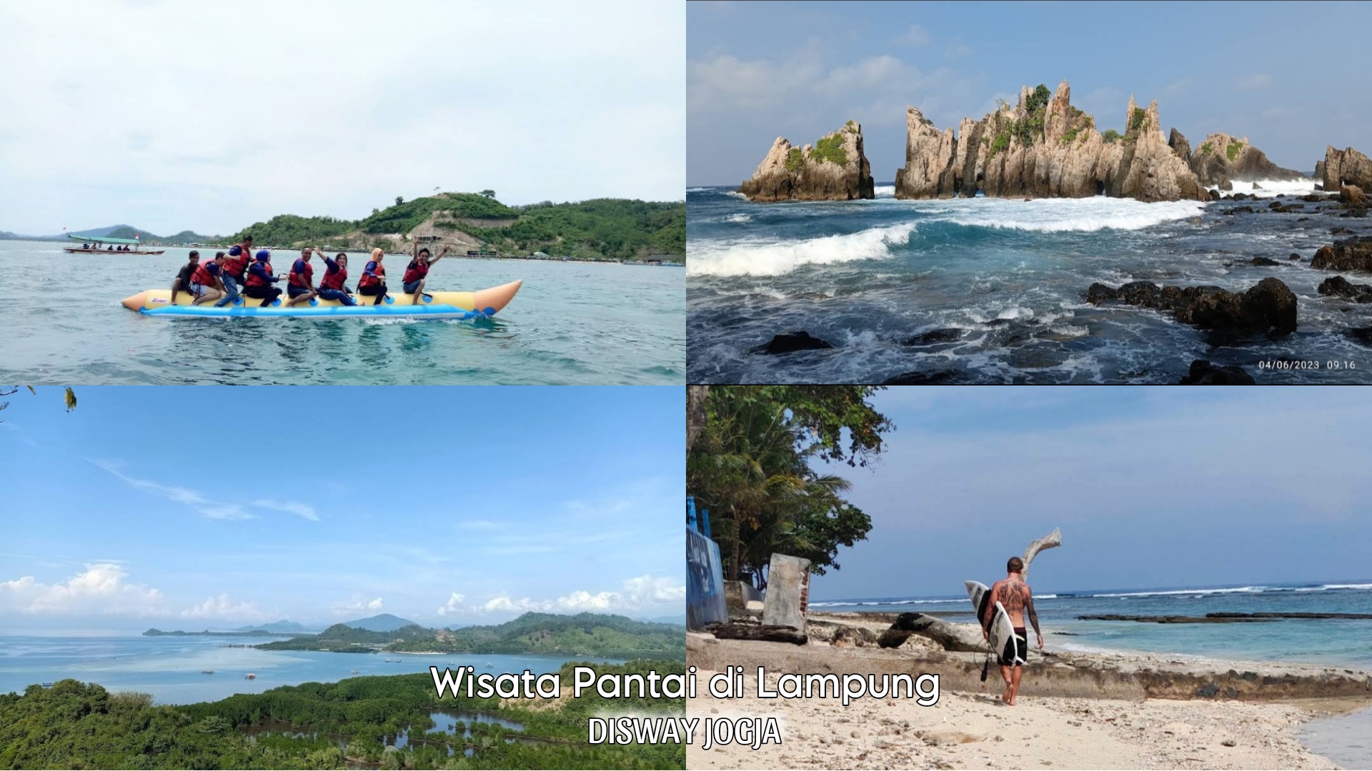 Pesona Wisata Terbaru 2024 Pantai Eksotis di Lampung, No. 4 Jadi Favorit Para Peselancar