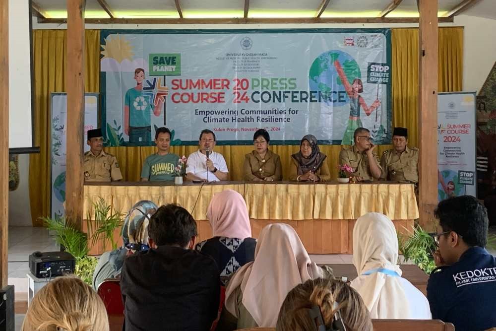 UGM Gelar Summer Course 2024 di Kulon Progo, Perkuat Ketahanan Kesehatan Iklim