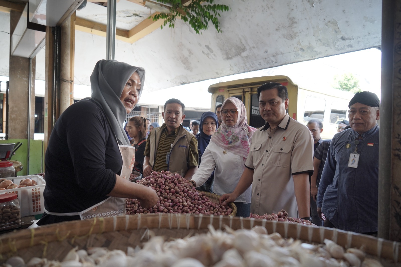Satgas Saber DIY Sidak Pasar Beringharjo, Cegah Penimbunan Pangan Belang Ramadan