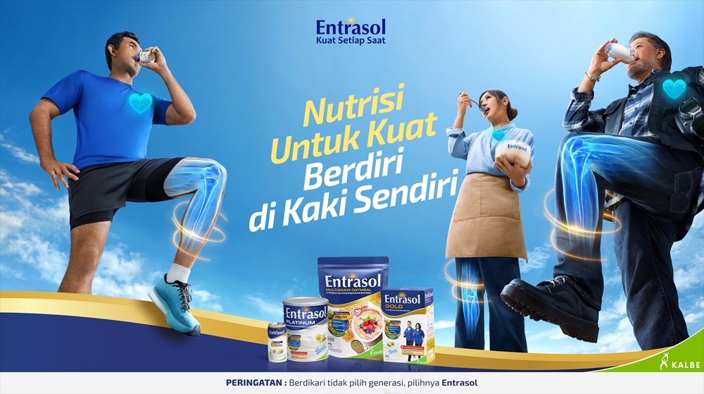 Entrasol Perkuat Gaya Hidup Sehat Lintas Generasi Melalui Nutrisi Harian bagi #PejuangBerdikari