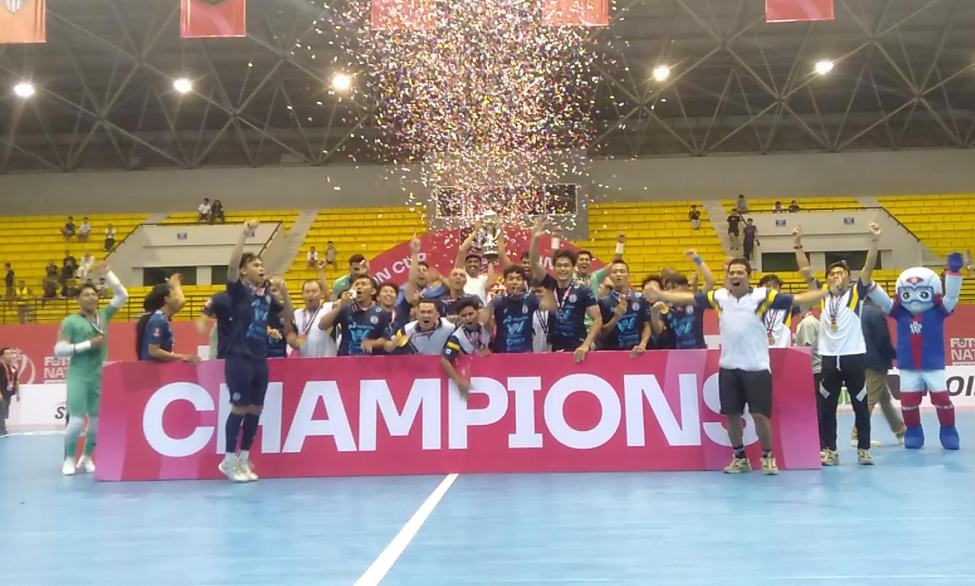 Gol Tunggal Daniel, Pangsuma FC Kalbar Juara Futsal Nation Cup 2025