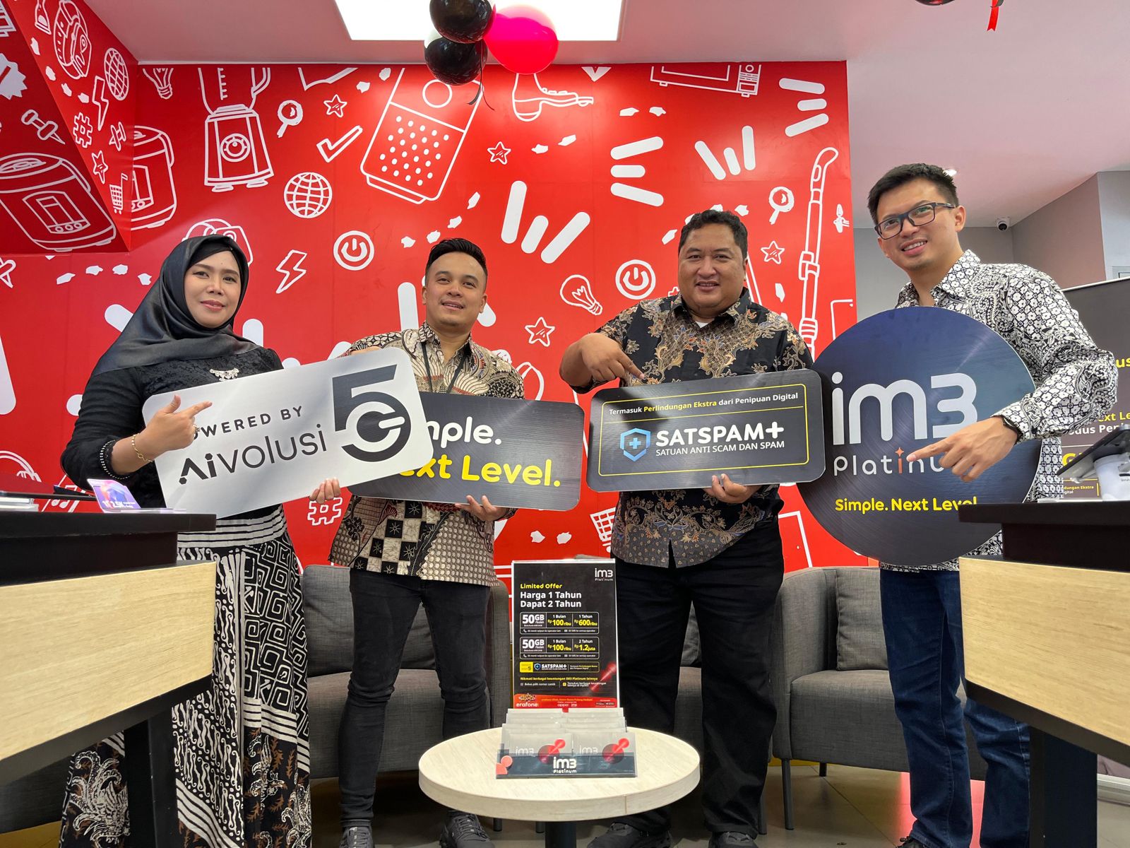 Meriahkan Festival Belanja Jateng DIY, Kolaborasi Indosat, Erafone dan Oppo Hadirkan Keamanan Digital SATSPAM