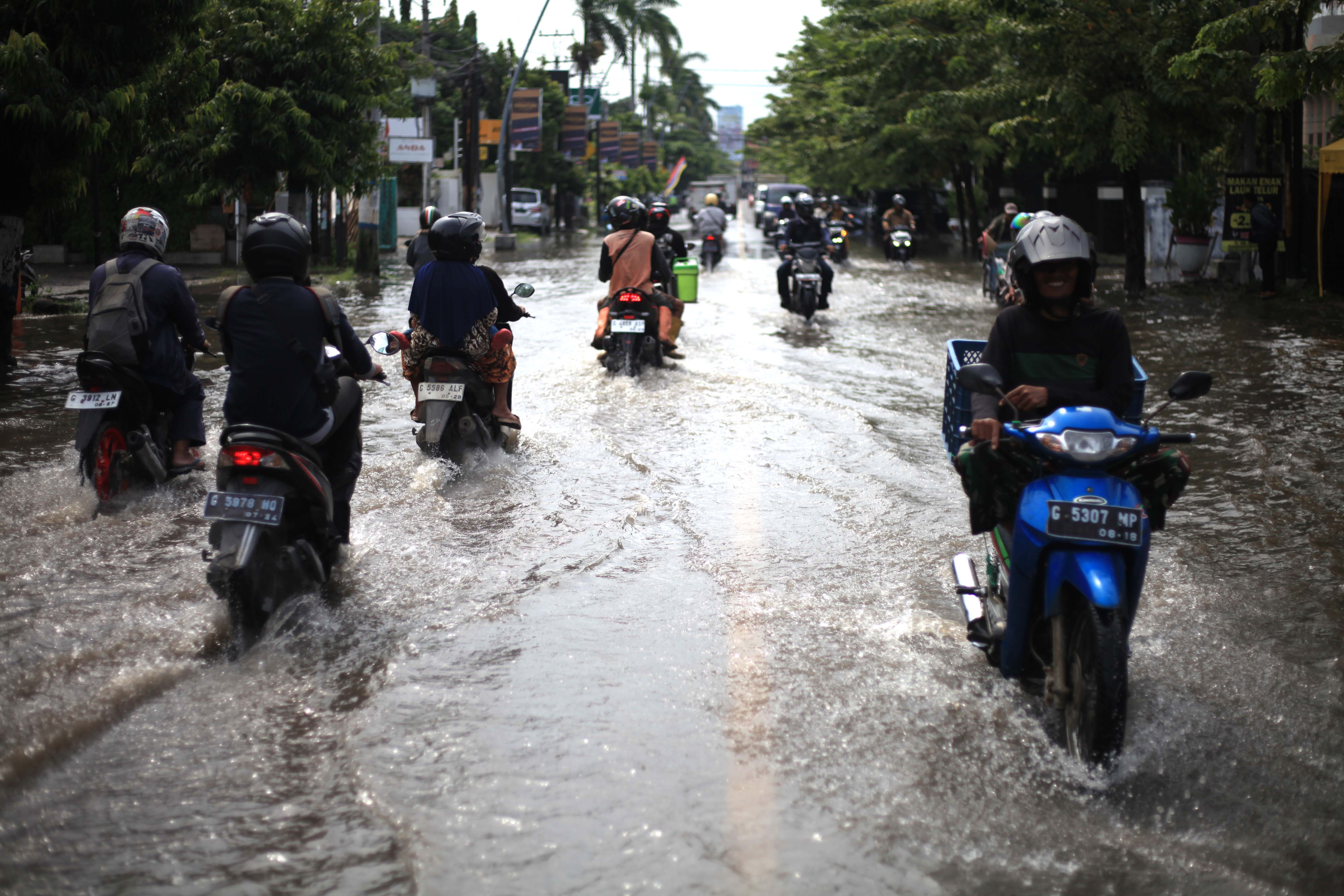 Kota Tegal Tergenang Banjir, 16.129 Warga Terdampak